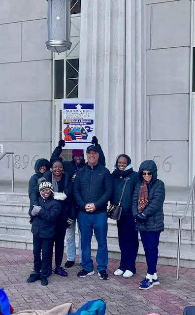 Free Coat/Blanket Coat/Blanket Distribution Event 2/7 w/ District 3 Commissioner Raxton